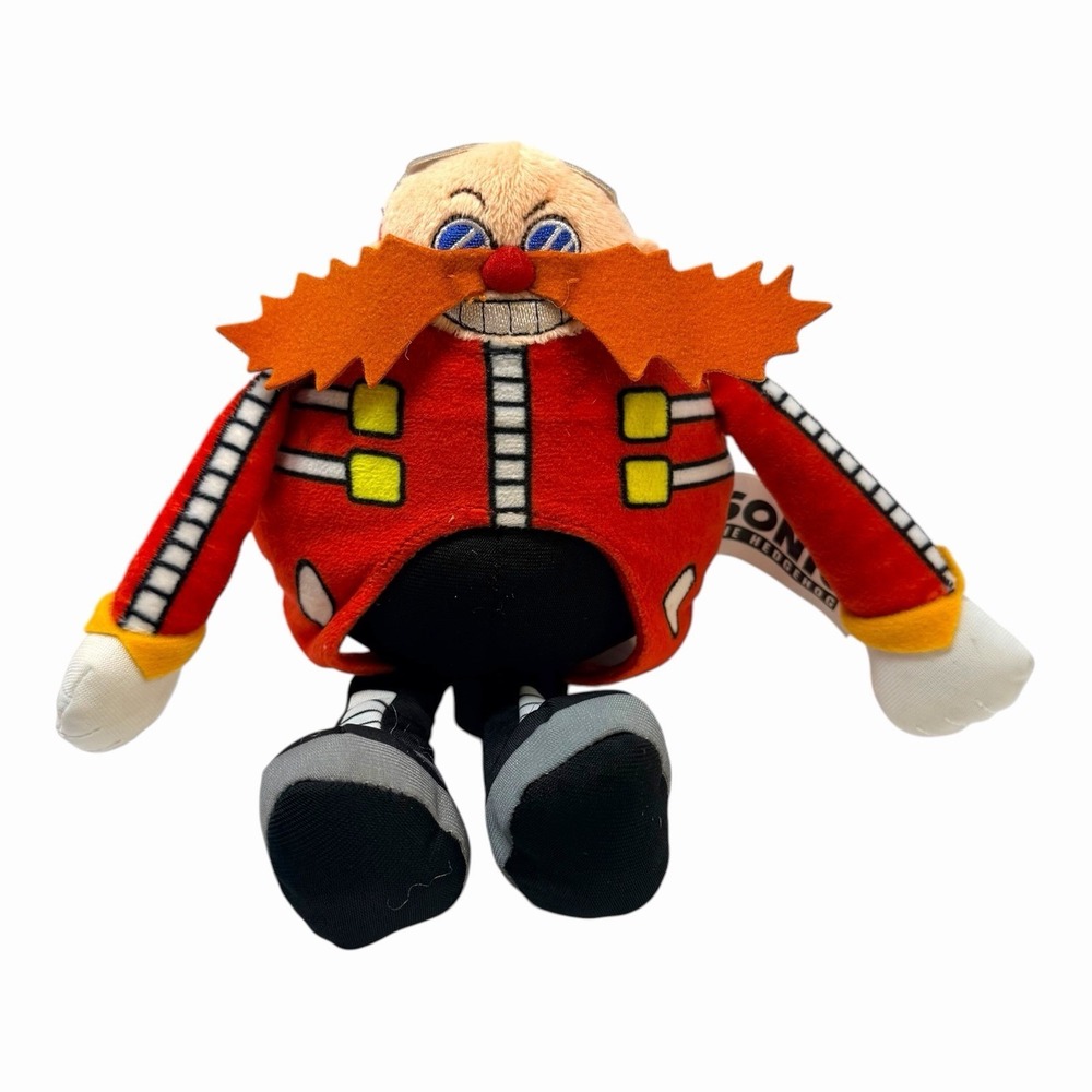 Sega Sonic the Hedgehog Robotnik Eggman Plush Toy 7"